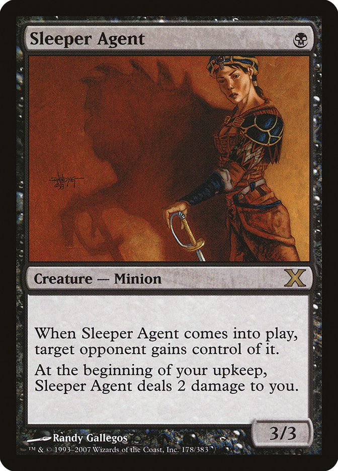 Sleeper Agent [Tenth Edition] - Evolution TCG