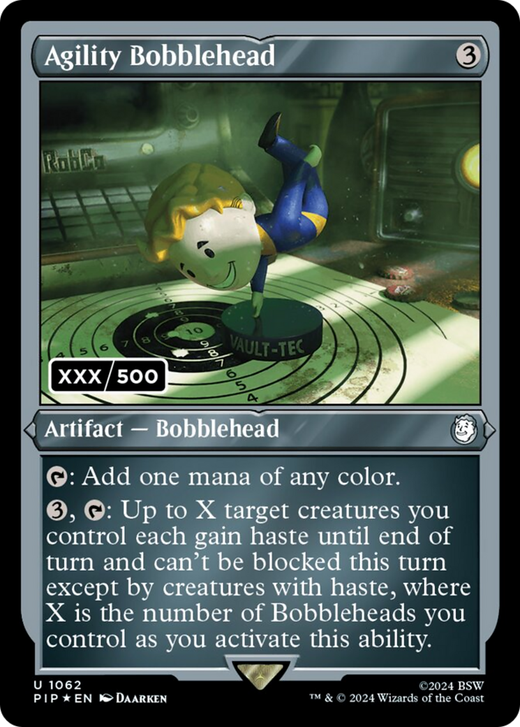 Agility Bobblehead (Serial Numbered) [Fallout] - Evolution TCG
