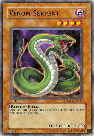 Venom Serpent [TAEV-EN017] Common - Evolution TCG