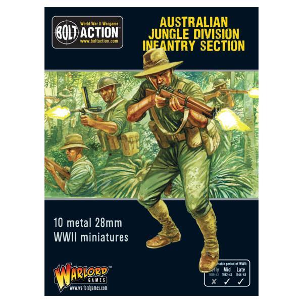 Bolt Action: Australian Jungle Division Infantry Section - Evolution TCG