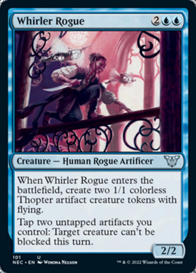 Whirler Rogue [Kamigawa: Neon Dynasty Commander] - Evolution TCG