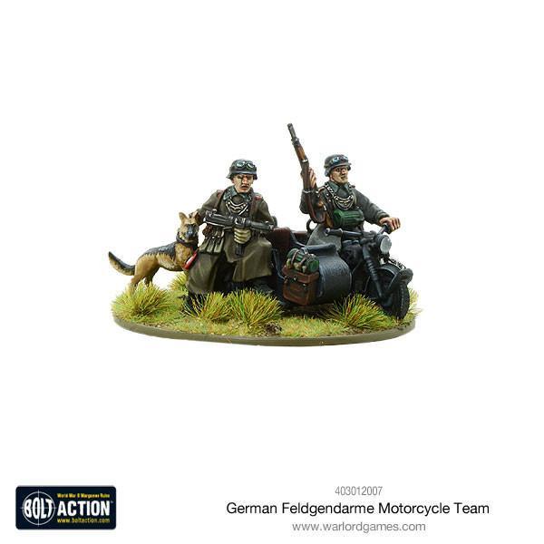 Bolt Action: German Feldgendarme Motorcycle Team - Evolution TCG