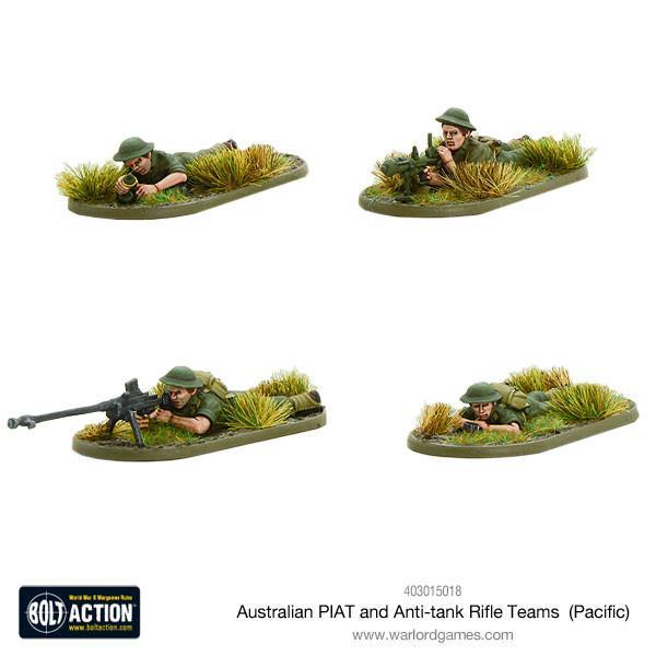 Bolt Action: Australian PIAT and Anti-tank Rifle Teams - Evolution TCG