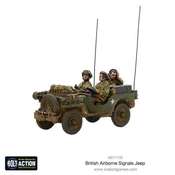 Bolt Action: British Airborne Signals Jeep - Evolution TCG