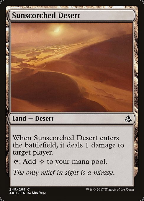 Sunscorched Desert [Amonkhet] - Evolution TCG