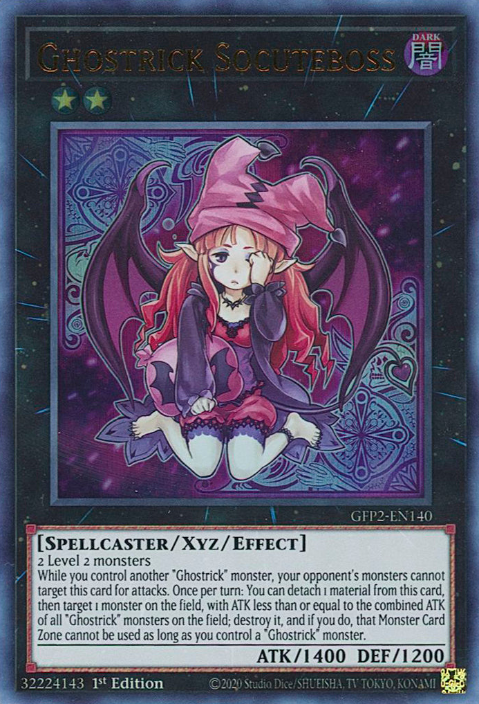 Ghostrick Socuteboss [GFP2-EN140] Ultra Rare - Evolution TCG