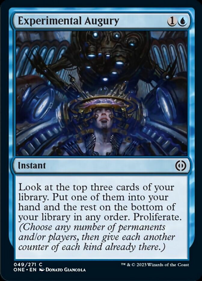 Experimental Augury [Phyrexia: All Will Be One] - Evolution TCG