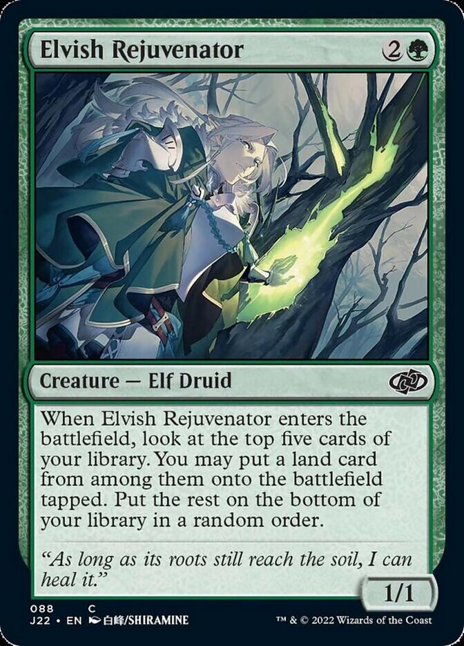 Elvish Rejuvenator [Jumpstart 2022] - Evolution TCG