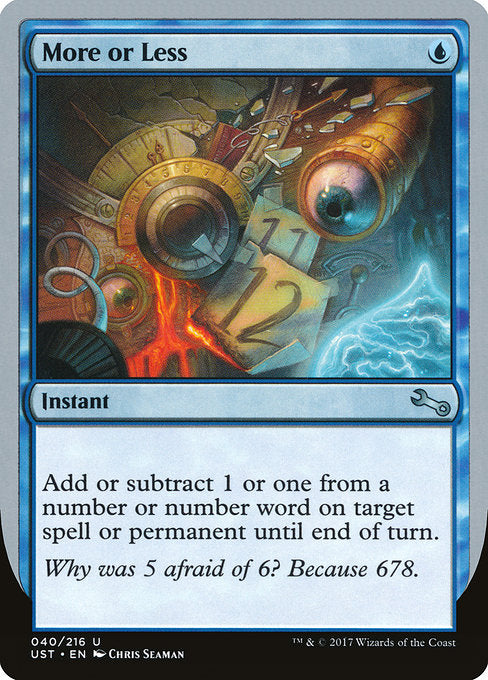 More or Less [Unstable] - Evolution TCG