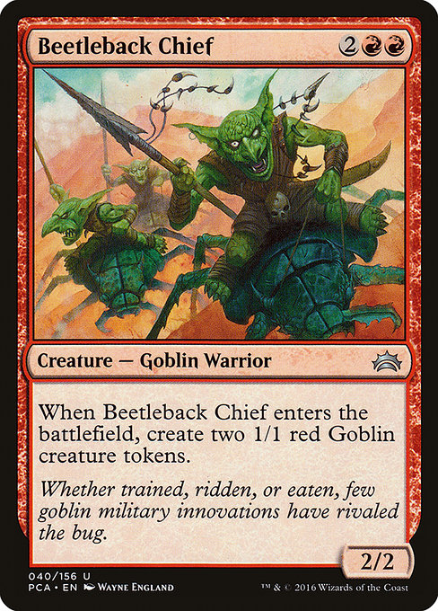 Beetleback Chief [Planechase Anthology] - Evolution TCG