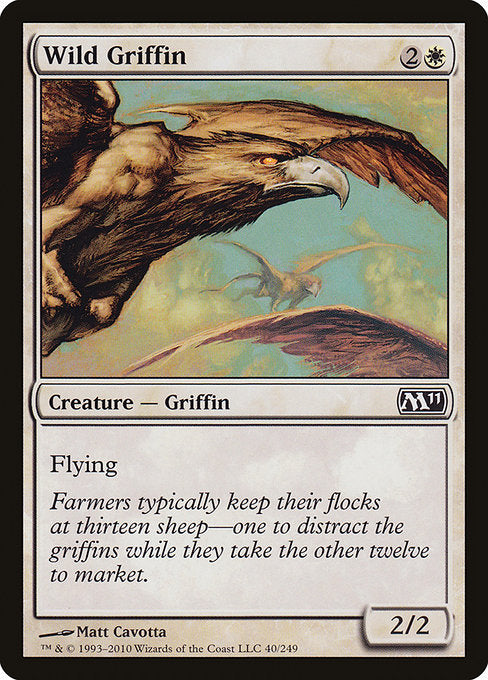 Wild Griffin [Magic 2011] - Evolution TCG