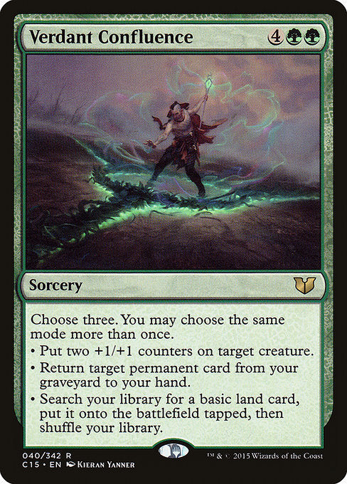 Verdant Confluence [Commander 2015] - Evolution TCG