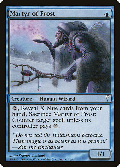 Martyr of Frost [Coldsnap] - Evolution TCG