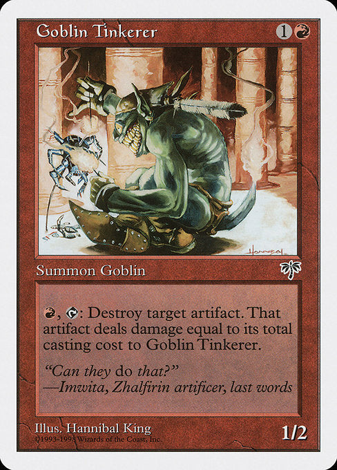 Goblin Tinkerer [Anthologies] - Evolution TCG