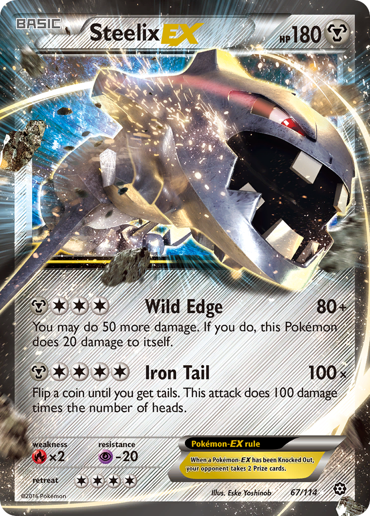 Steelix EX (67/114) [XY: Steam Siege] - Evolution TCG