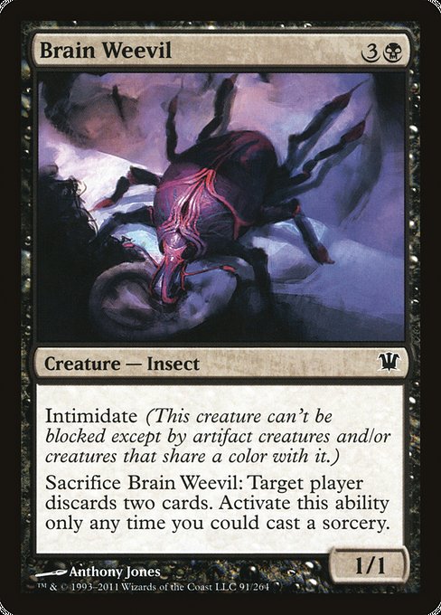 Brain Weevil [Innistrad] - Evolution TCG