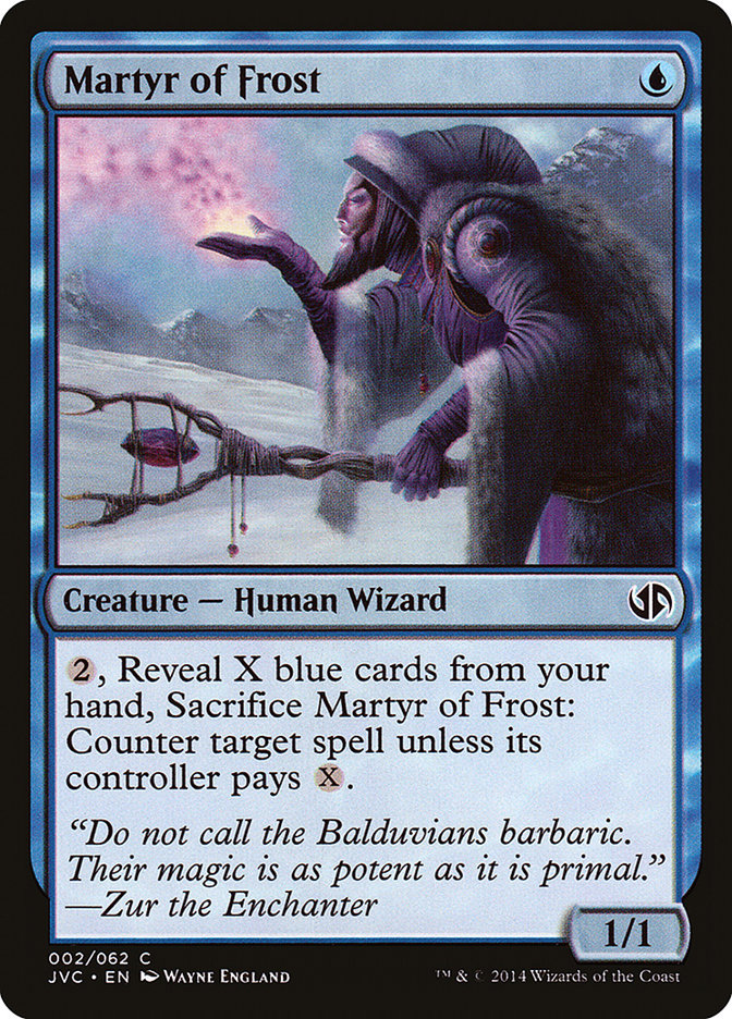 Martyr of Frost [Duel Decks Anthology] - Evolution TCG