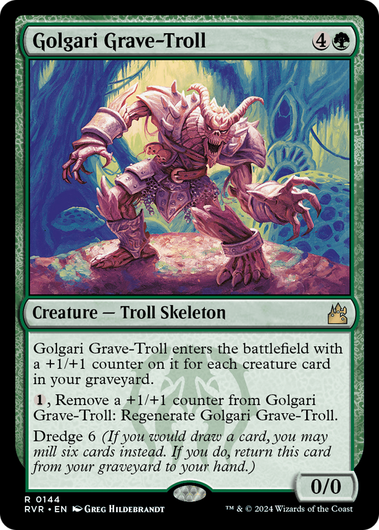 Golgari Grave-Troll [Ravnica Remastered] - Evolution TCG
