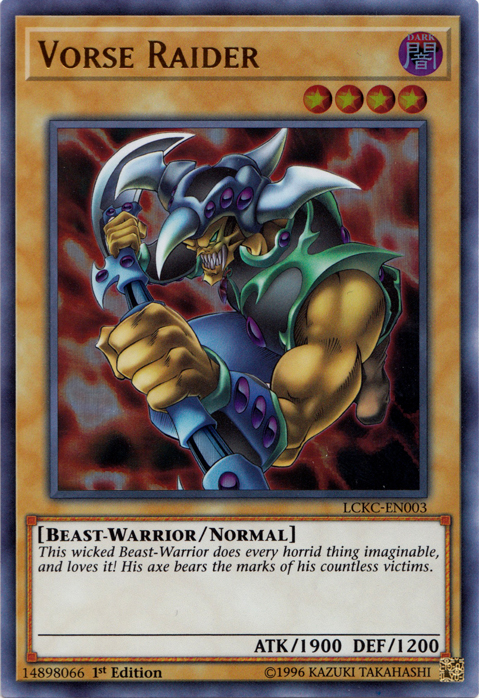 Vorse Raider [LCKC-EN003] Ultra Rare - Evolution TCG