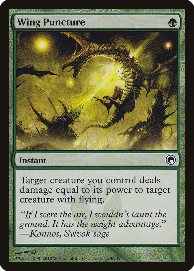 Wing Puncture [Scars of Mirrodin] - Evolution TCG