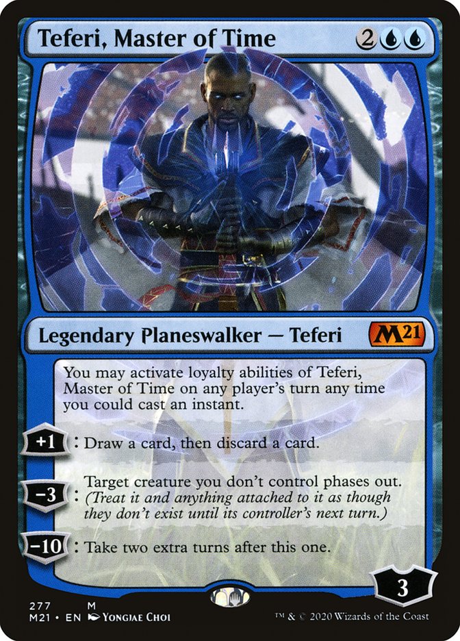 Teferi, Master of Time (277) [Core Set 2021] - Evolution TCG