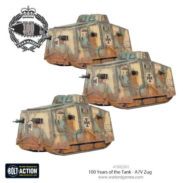 100 Years of the Tank - A7V Zug - Evolution TCG