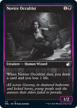 Novice Occultist [Innistrad: Double Feature] - Evolution TCG