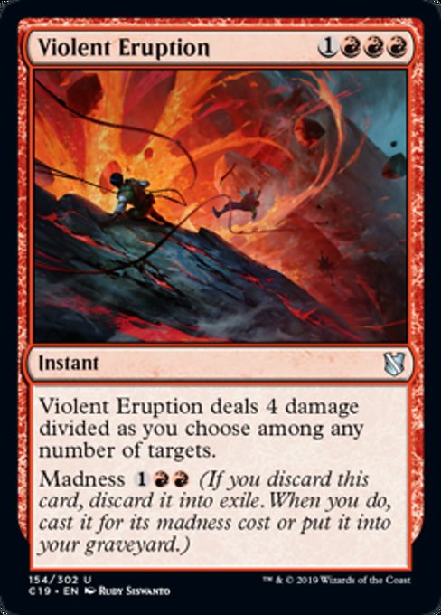 Violent Eruption [Commander 2019] - Evolution TCG