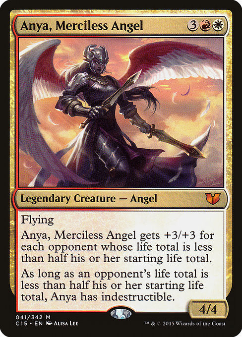 Anya, Merciless Angel [Commander 2015] - Evolution TCG