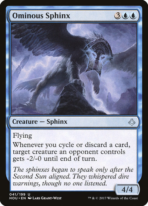 Ominous Sphinx [Hour of Devastation] - Evolution TCG