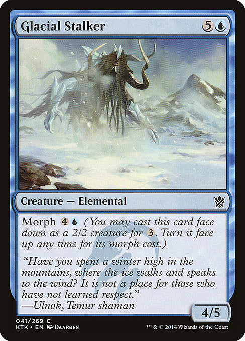 Glacial Stalker [Khans of Tarkir] - Evolution TCG