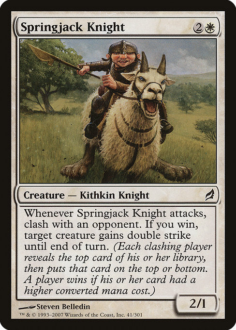 Springjack Knight [Lorwyn] - Evolution TCG