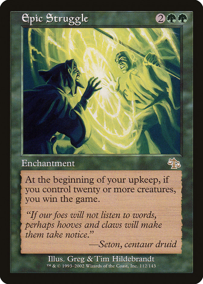 Epic Struggle [Judgment] - Evolution TCG | Evolution TCG