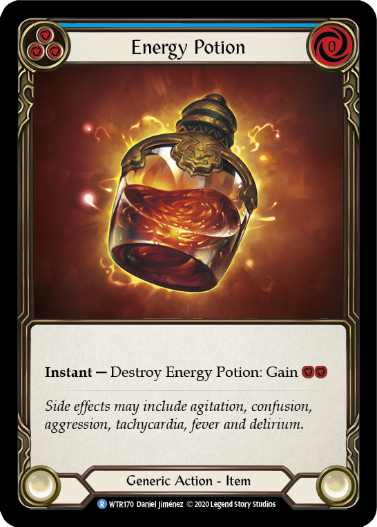 Energy Potion [U-WTR170] (Welcome to Rathe Unlimited)  Unlimited Normal - Evolution TCG