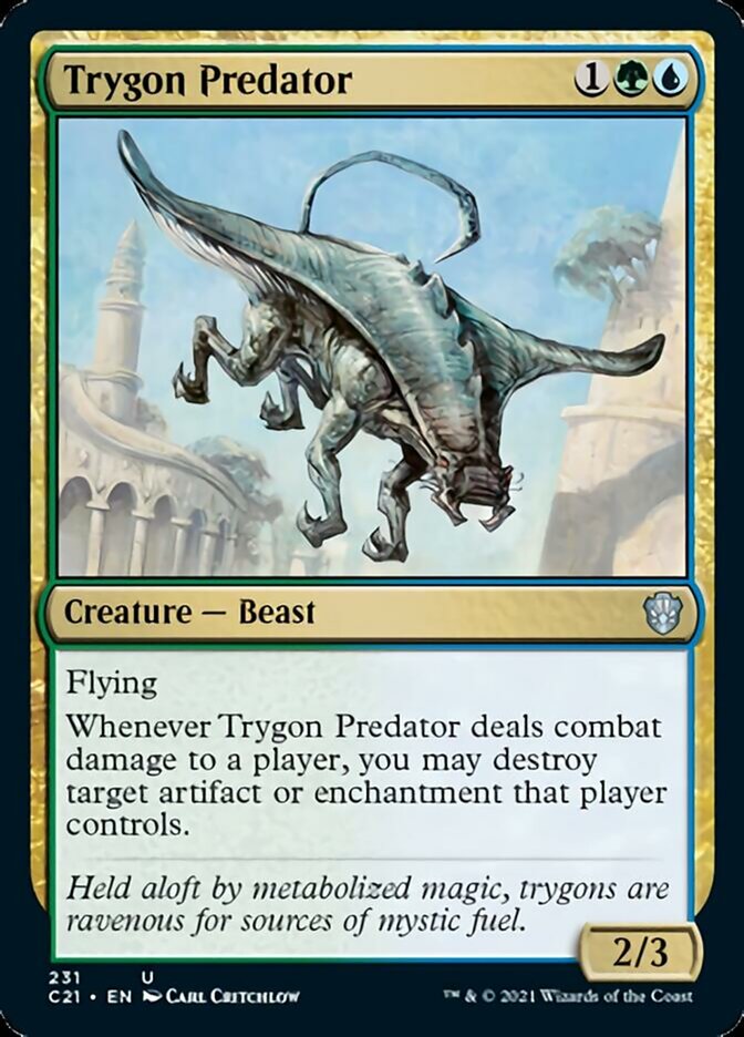 Trygon Predator [Commander 2021] - Evolution TCG