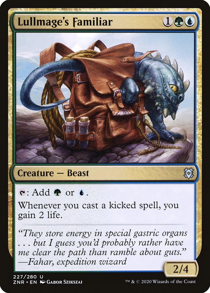 Lullmage's Familiar [Zendikar Rising] - Evolution TCG
