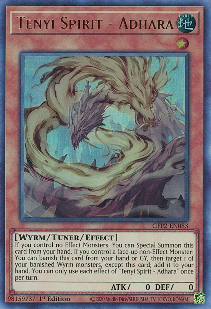 Tenyi Spirit - Adhara [GFP2-EN083] Ultra Rare - Evolution TCG