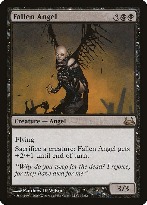 Fallen Angel [Duel Decks: Divine vs. Demonic] - Evolution TCG