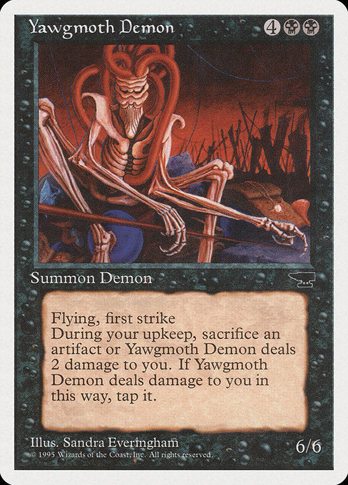 Yawgmoth Demon [Chronicles] - Evolution TCG