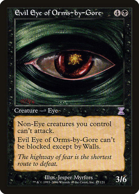 Evil Eye of Orms-by-Gore [Time Spiral Timeshifted] - Evolution TCG