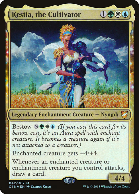 Kestia, the Cultivator [Commander 2018] - Evolution TCG