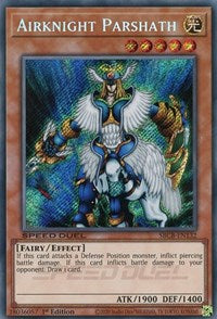 Airknight Parshath (Secret) [SBCB-EN132] Secret Rare - Evolution TCG