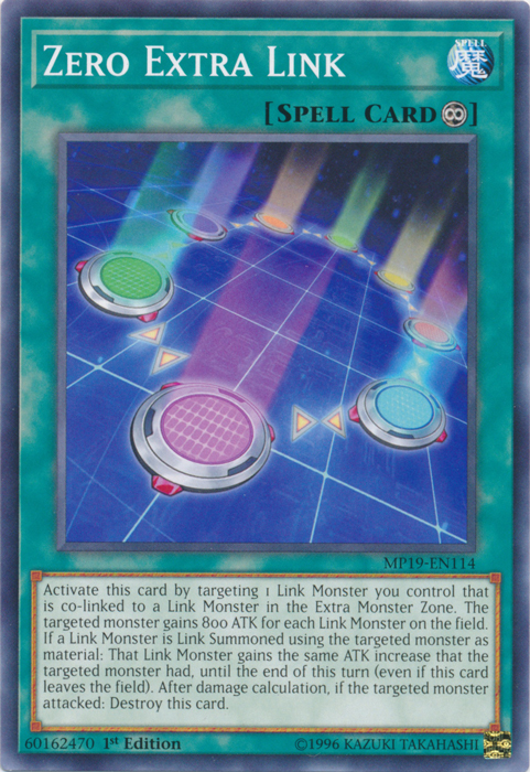 Zero Extra Link [MP19-EN114] Common - Evolution TCG