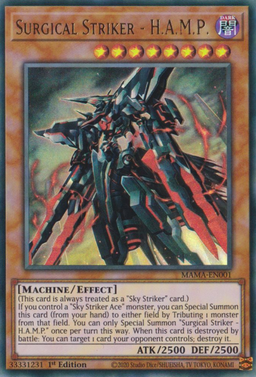 Surgical Striker - H.A.M.P. [MAMA-EN001] Ultra Rare - Evolution TCG