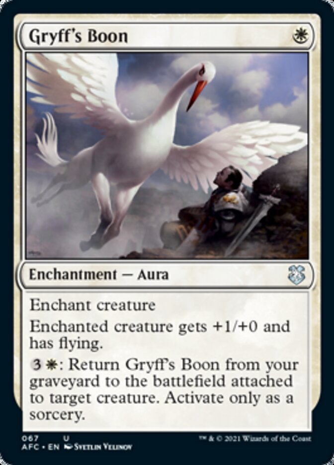 Gryff's Boon [Dungeons & Dragons: Adventures in the Forgotten Realms Commander] - Evolution TCG