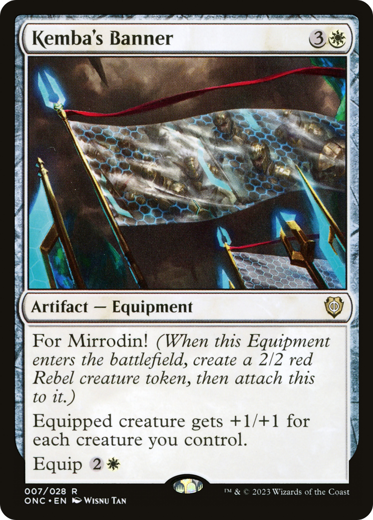 Kemba's Banner [Phyrexia: All Will Be One Commander] - Evolution TCG