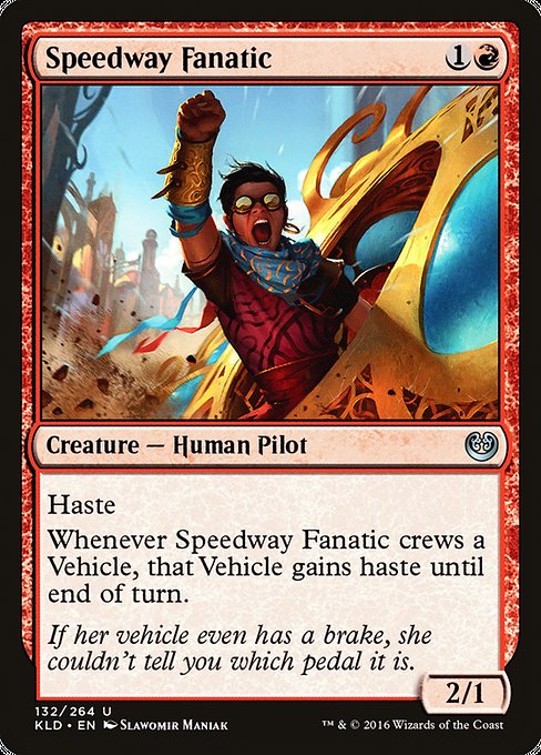 Speedway Fanatic [Kaladesh] - Evolution TCG