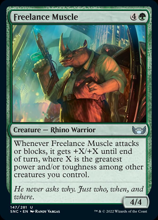 Freelance Muscle [Streets of New Capenna] - Evolution TCG