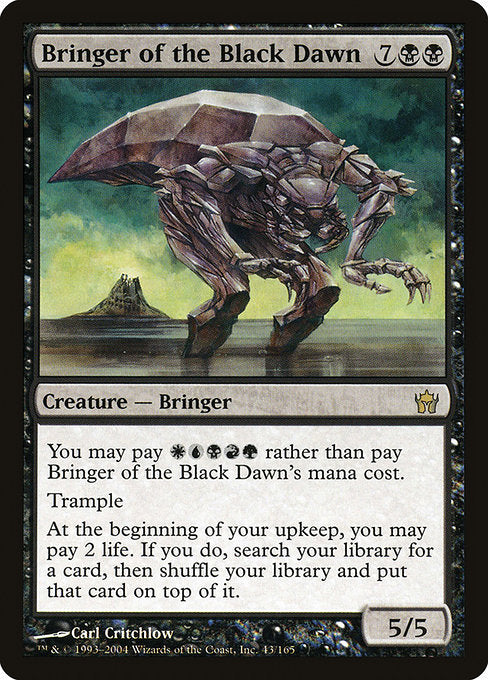Bringer of the Black Dawn [Fifth Dawn] - Evolution TCG