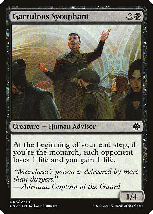 Garrulous Sycophant [Conspiracy: Take the Crown] - Evolution TCG
